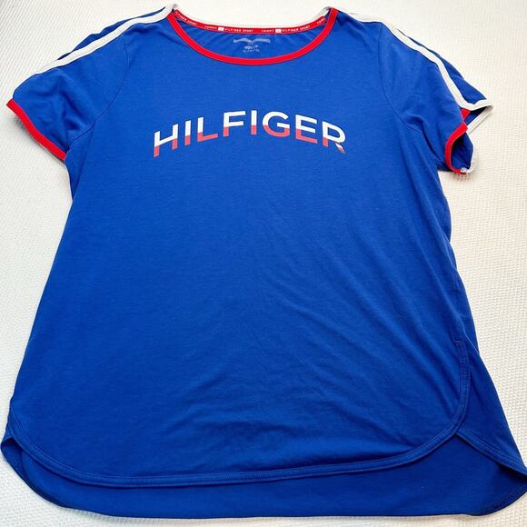 Tommy Hilfiger Tops - Tommy Hilfiger Sporty ringer T-Shirt - Tommy Hilfiger Y2K